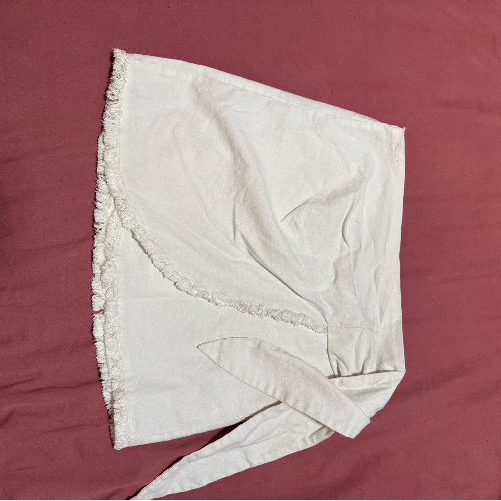 Lulu's Elegant Cream Skirt